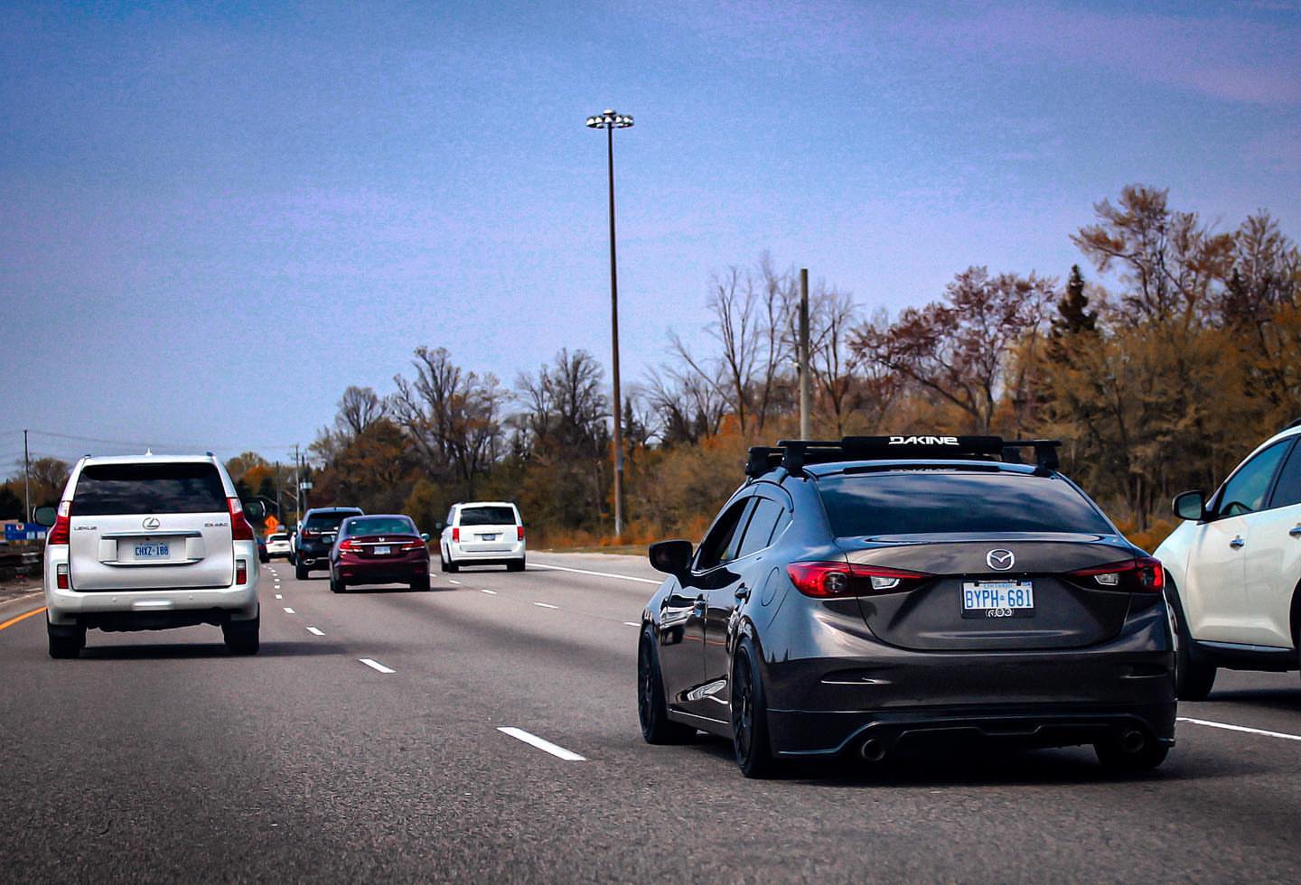 JDM Brand 2014-2018 Mazda 3 Sedan MK Style Rear Lip Diffuser