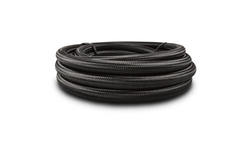 '-10 AN Black Nylon Braided Flex Hose (10 foot roll)