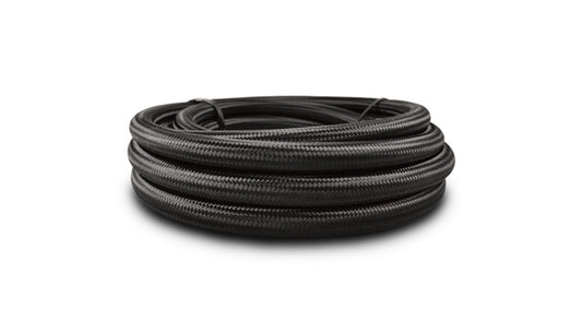 '-6 AN Black Nylon Braided Flex Hose (10 foot roll)