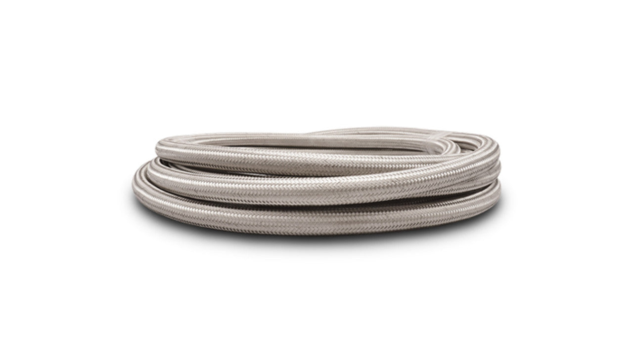 '-6 AN Stainless Steel Braided Flex Hose (10 foot roll)