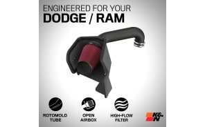 Cold Air Intake - High-flow, Roto-mold Tube - DODGE/RAM 1500 V8-5.7L HEMI