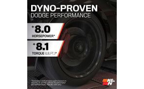 Cold Air Intake - High-flow, Roto-mold Tube - DODGE CHARGER V6-3.6L