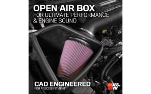 Cold Air Intake - High-flow, Roto-mold Tube - RAM 1500 V8-5.7L F/L