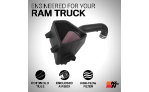 Cold Air Intake - High-flow, Roto-mold Tube - RAM 1500 V8-5.7L F/L