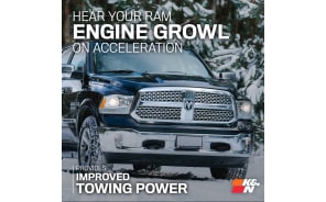 Cold Air Intake - High-flow, Roto-mold Tube - RAM 1500 V8-5.7L F/L