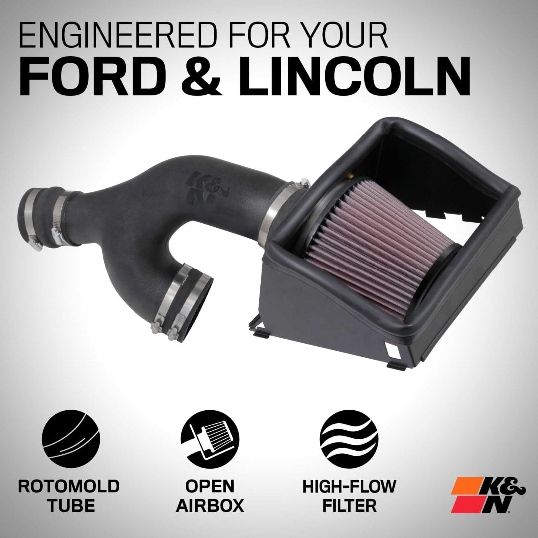 Cold Air Intake - High-flow, Roto-mold Tube - FORD F150 ECOBOOST V6-3.5L