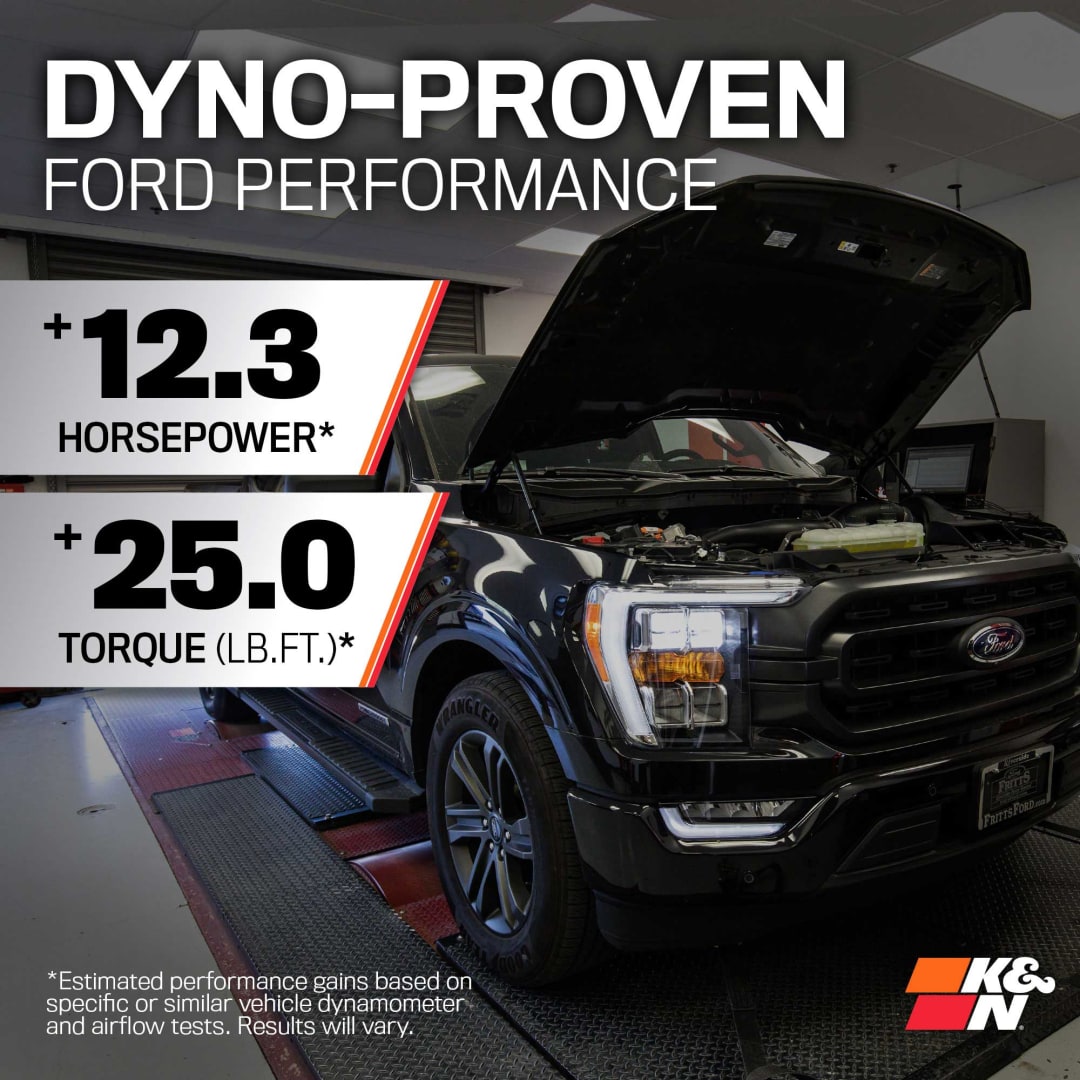 Cold Air Intake - High-flow, Roto-mold Tube - FORD F150 ECOBOOST V6-3.5L