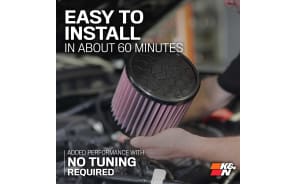 Cold Air Intake - High-flow, Roto-mold Tube - FORD BRONCO V6-2.7L