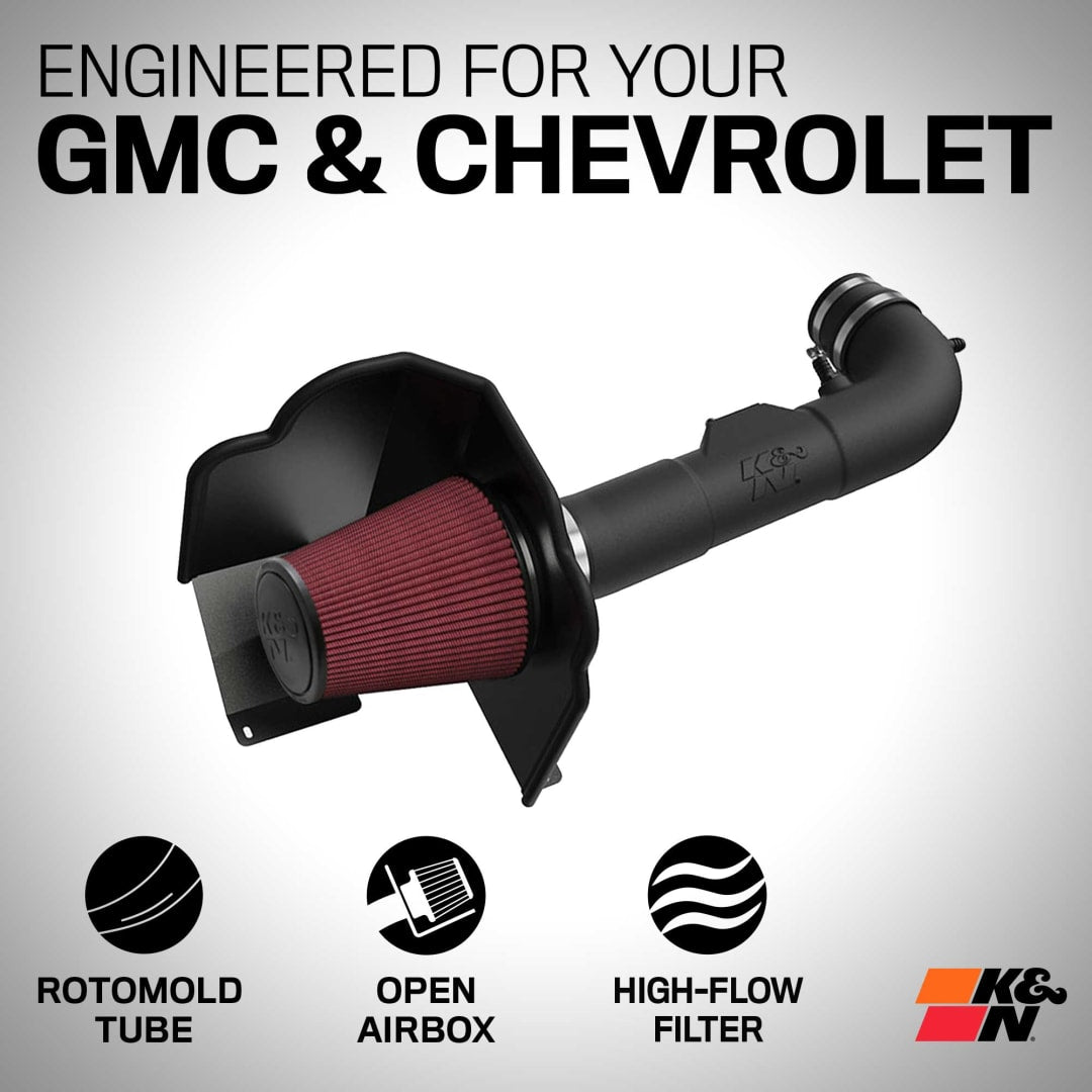 Cold Air Intake - High-flow, Roto-mold Tube - CHEVROLET/GMC 1500 V8-5.3/6.2L