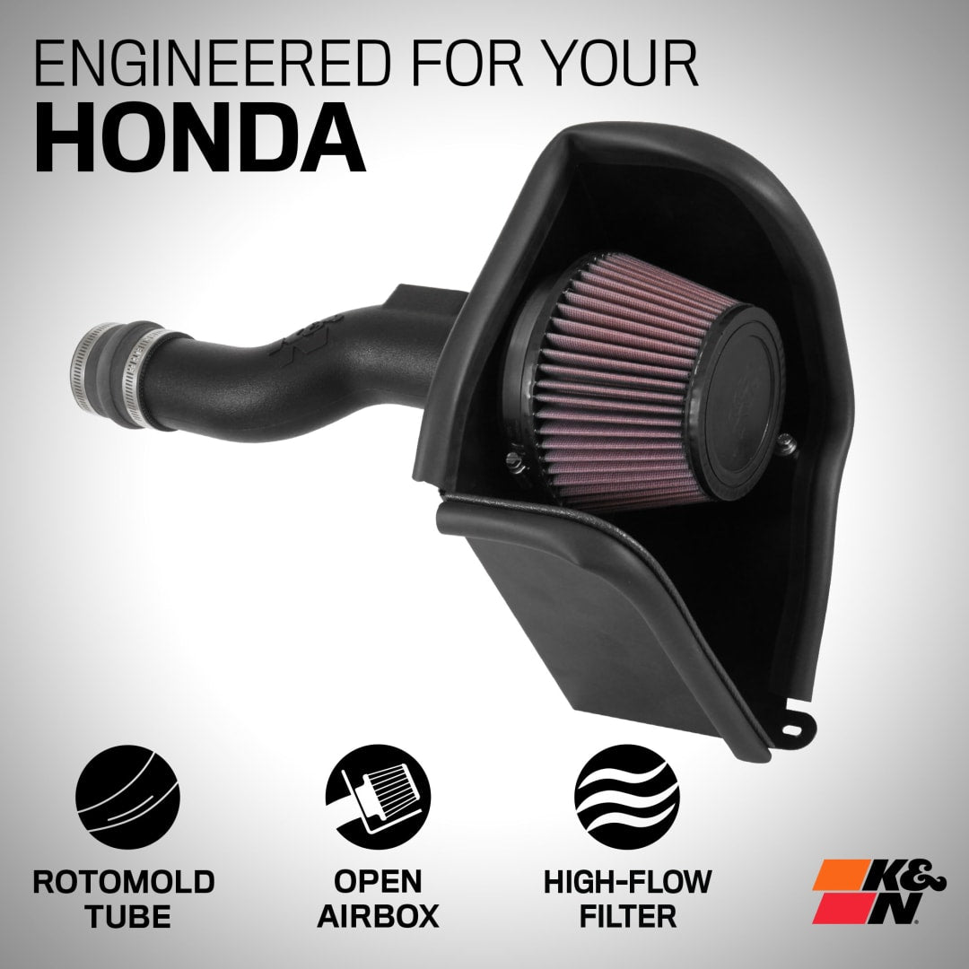 Cold Air Intake - High-flow, Roto-mold Tube - HONDA CIVIC L4-1.5L