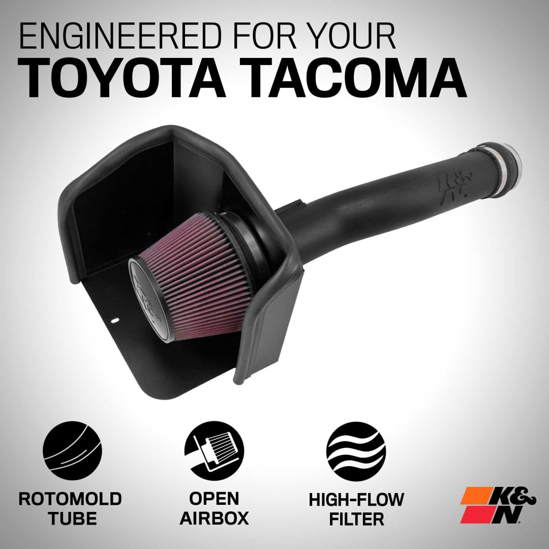 Cold Air Intake - High-flow, Roto-mold Tube - TOYOTA TACOMA V6-3.5L