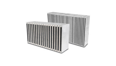 Vertical Flow Intercooler; 24W x 8"H x 3.5"Thick"