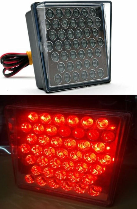 JDM Brand LED Third Brake light for 2006-2011 Honda Civic / Acura CSX Mugen RR Style Rear Bumper Lip (Clear)