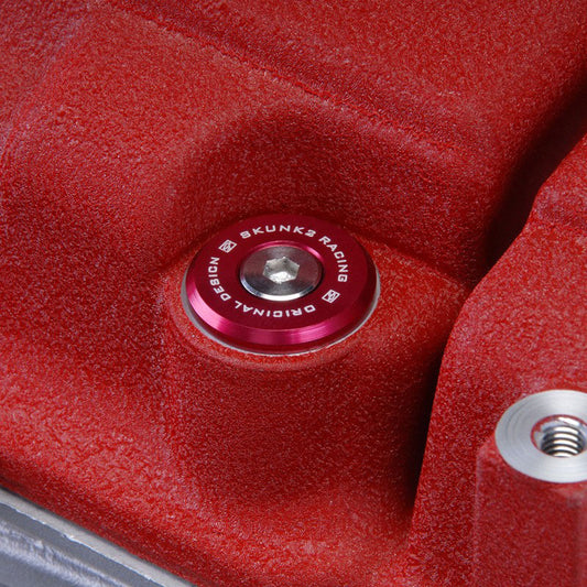 SKUNK2 VALVE COVER WASHER KIT - B SERIES VTEC RED ANODIZED