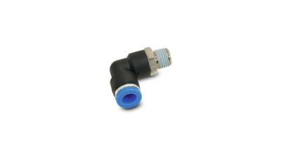 Vacuum Fitting Male Elbow (1/4 NPT Thread) - 6mm O.D. Tubing