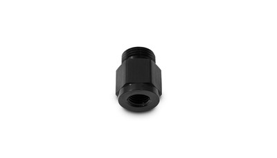 '-6ORB Male to M12x1.5 Female Adapter - Black