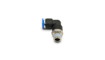 Vacuum Fitting Male Elbow (1/4 NPT Thread) - 6mm O.D. Tubing