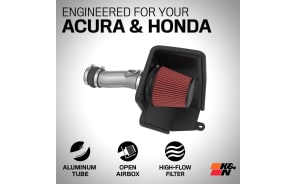 Cold Air Intake - High-flow, Aluminum Tube - HONDA CIVIC L4-1.5L TURBO