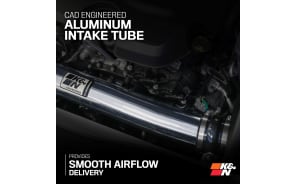 Cold Air Intake - High-flow, Aluminum Tube - DODGE CHARGER V6-3.6L