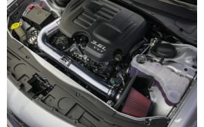 Cold Air Intake - High-flow, Aluminum Tube - DODGE CHARGER V6-3.6L