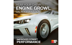 Cold Air Intake - High-flow, Aluminum Tube - CHEVROLET CAMARO V6-3.6L