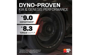 Cold Air Intake - High-flow, Aluminum Tube - KIA STINGER V6-3.3L
