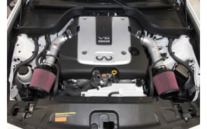 Cold Air Intake - High-flow, Aluminum Tube - NISSAN/INFINITI 370Z/G37 V6-3.7L , SILVE