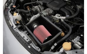 Cold Air Intake - High-flow, Aluminum Tube - SUBARU BRZ H4-2.4L