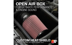 Cold Air Intake - High-flow, Aluminum Tube - SUBARU BRZ H4-2.4L