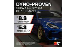 Cold Air Intake - High-flow, Aluminum Tube - SUBARU BRZ H4-2.4L