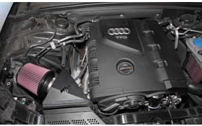 Cold Air Intake - High-flow, Aluminum Tube - AUDI A4 L4-2.0L