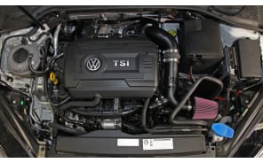 Cold Air Intake - High-flow, Aluminum Tube - VW GTI L4-1.8L