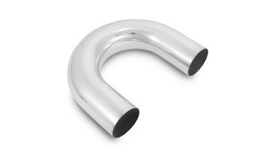 180 Degree 3.50 OD Aluminum Bend, 4.72 CLR, 4 Leg Length