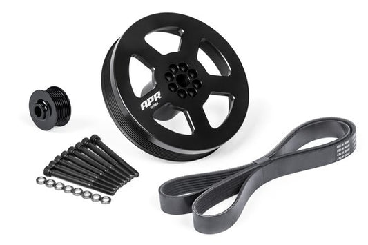 APR DUAL PULLEY KIT, PRESS ON