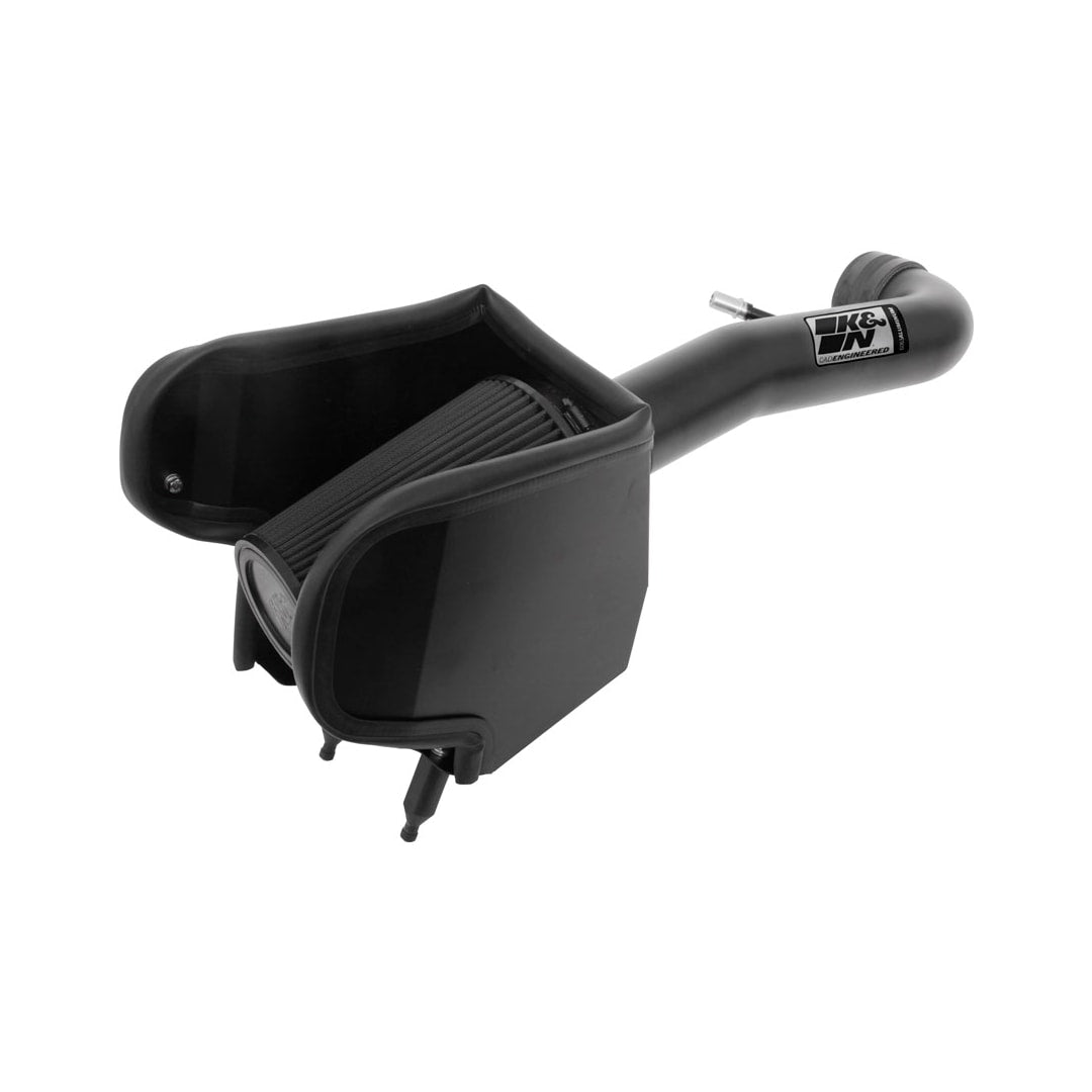 Cold Air Intake - Dryflow, Aluminum Tube - JEEP WRANGLER JL V6-3.6L