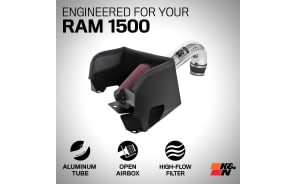 Cold Air Intake - High-flow, Aluminum Tube - RAM 1500 V8-5.7L