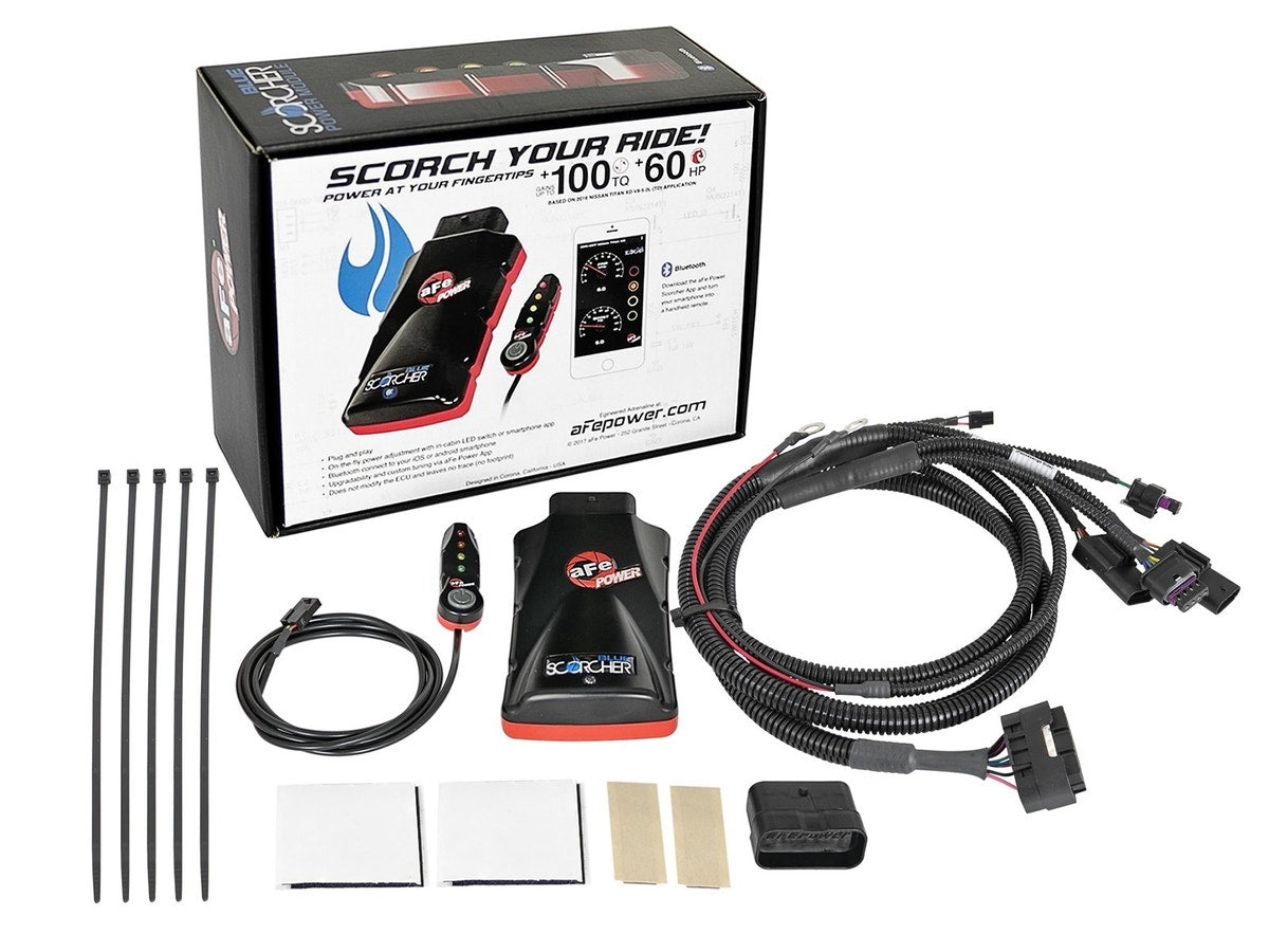 aFe SCORCHER BLUE Bluetooth Capable Power Module Ford F-150 21-22 V6-2.7L (tt)/3