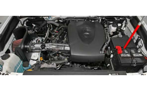 Cold Air Intake - High-flow, Aluminum Tube - TOYOTA TACOMA V6-3.5L