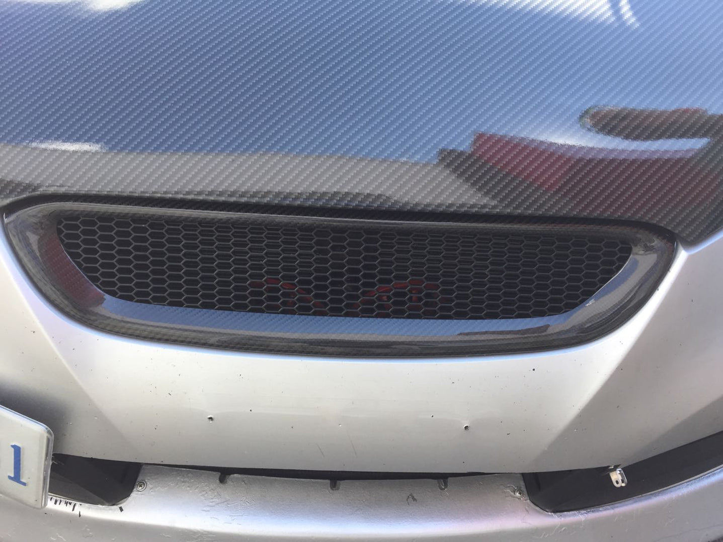 JDM Brand 2010-2012 Hyundai Genesis Coupe RS Style Grille (Carbon Fiber)