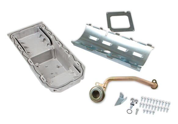 HOLLEY OIL PAN, HEMI VVT, MID-SUMP RETROFIT