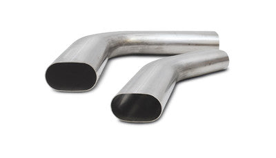 Mandrel Bend 45 Oval T304 SS 3.50 (5.25 Radius, 6 Legs)