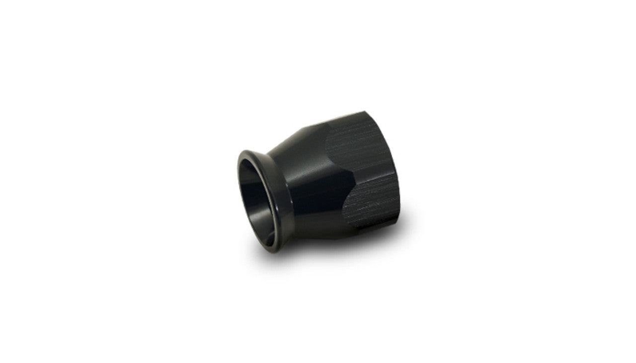 Hose End Socket for PTFE Hose Ends; Size: -6AN (Black)