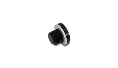 M18 x 1.5 Metric Aluminum Port Plug with Crush Washer