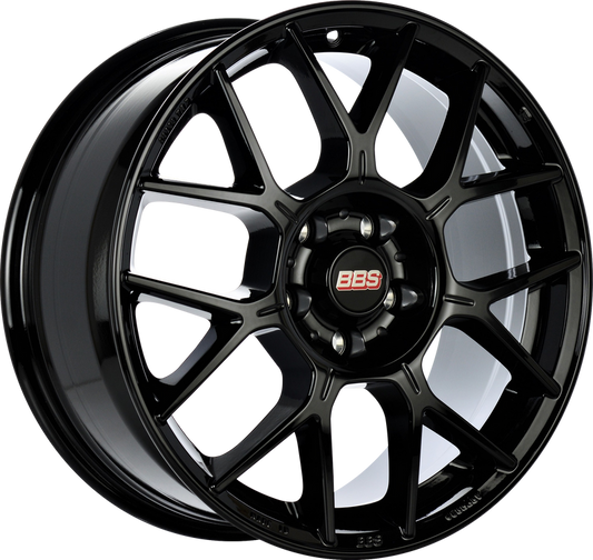 BBS XR 18 X 8 +28 5 X 112 PFS GLOSS BLACK