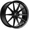 VOSSEN HF3 21 X 12 +52 5 X 120 DEEP CB72.56 TINTED GLOSS BLACK