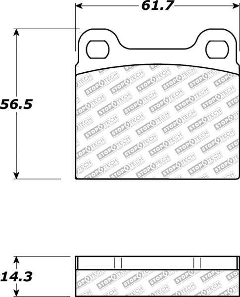 STREET SELECT BRAKE PADS