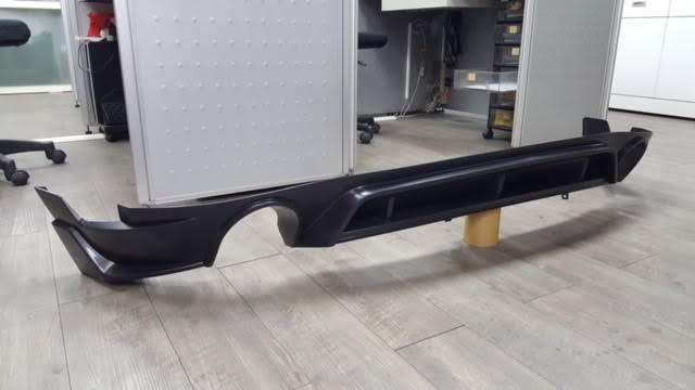 JDM Brand 2019+ Mazda 3 Hatchback T Style Rear Bumper Lip/Diffuser