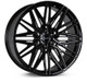 VOSSEN HF65 22 X 12 -44 6 X 139.7 ULTRA DEEP CB106.1 GLOSS BLACK