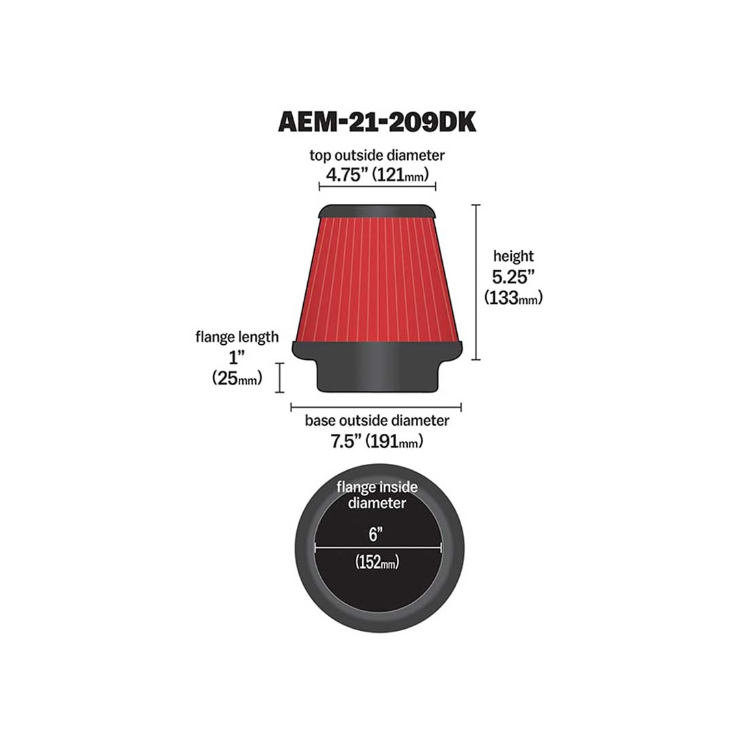 DRYFLOW FILTER 6 X 5" X 4.75"T"