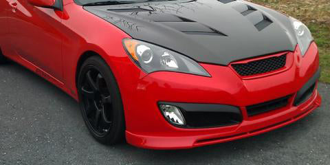 JDM Brand 2010-2012 Hyundai Genesis Coupe S1 Style Front Bumper Lip